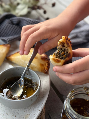 
                  
                    Mixed Meat & Cheese Empanadas
                  
                