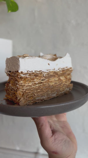 
                  
                    Load and play video in Gallery viewer, Mil Hojas cake Slice
                  
                