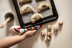 
                  
                    VEGAN MUSHROOM EMPANADA
                  
                