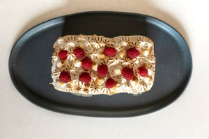 
                  
                    RASPBERRIES TRES LECHES CAKE
                  
                