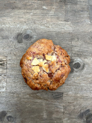 
                  
                    Raspberries and White Chocolate Cookie
                  
                